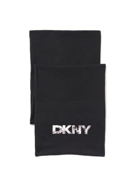 Шарф DKNY с логотипом 1159845967 (Черный One size)