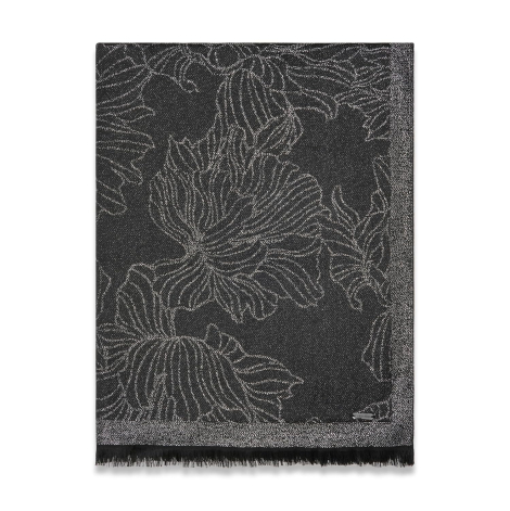 Стильный шарф Calvin Klein с принтом 1159849587 (Черный One size)