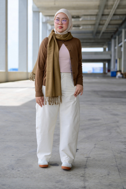 Шарф HEATTECH Uniqlo 1159859487 (Бежевий One size)