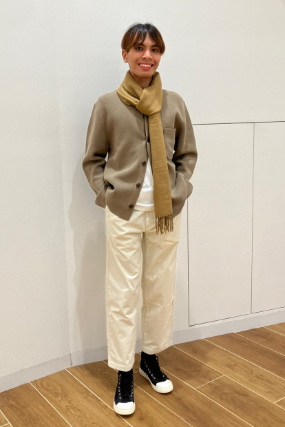 Шарф HEATTECH Uniqlo 1159859487 (Бежевий One size)