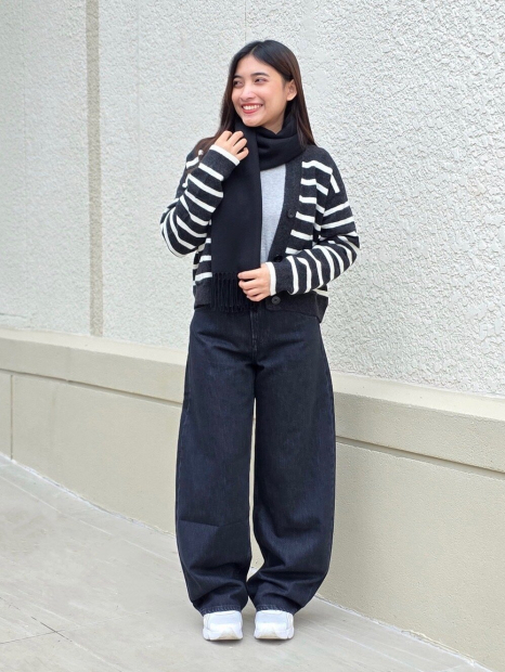 Шарф HEATTECH Uniqlo 1159859489 (Чорний One size)