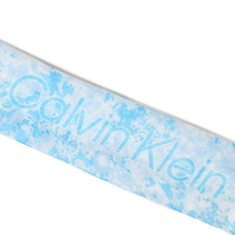 Женский легкий шарф Calvin Klein 1159862043 (Голубой One size)