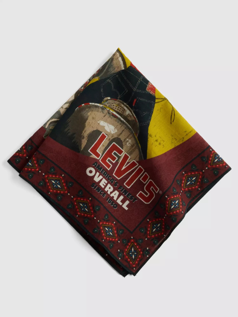 Легкий шарф Levi's с принтом 1162095509 (Разные цвета One size)