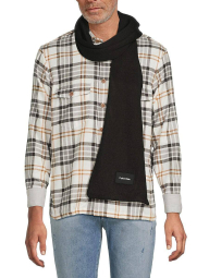 Вязаный шарф Calvin Klein 1159838310 (Черный One size)