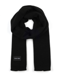 Вязаный шарф Calvin Klein 1159838310 (Черный One size)