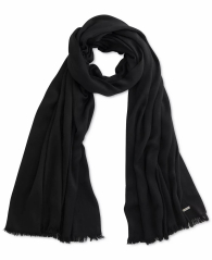 Женский шарф Calvin Klein пашмина 1159839701 (Черный One size)