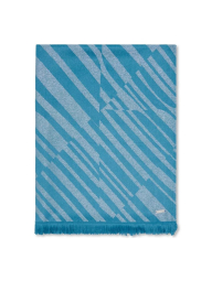 Женский шарф Calvin Klein с блеском 1159848568 (Синий One size)