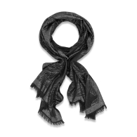 Стильный шарф Calvin Klein с принтом 1159849587 (Черный One size)