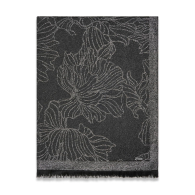 Стильный шарф Calvin Klein с принтом 1159849587 (Черный One size)