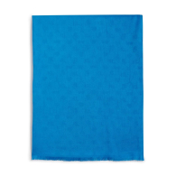 Женский шарф Karl Lagerfeld Paris с узором 1159853319 (Синий One size)