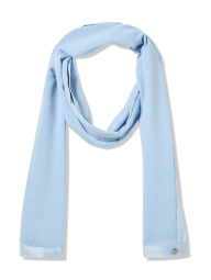 Легкий жіночий шарф Calvin Klein 1159854092 (Блакитний One size)