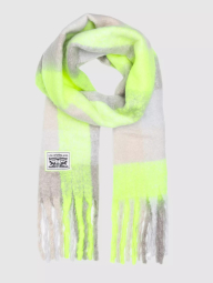 Шарф Levi's в клетку 1159858883 (Салатовый One size)