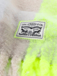 Шарф Levi's в клетку 1159858883 (Салатовый One size)