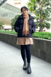 Шарф HEATTECH Uniqlo 1159859487 (Бежевий One size)