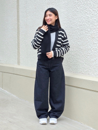 Шарф HEATTECH Uniqlo 1159859489 (Чорний One size)