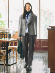 Шарф HEATTECH Uniqlo з принтом у клітку 1159859496 (Зелений One size)