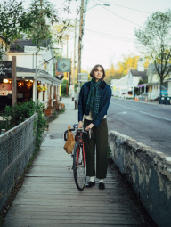 Шарф HEATTECH Uniqlo з принтом у клітку 1159859496 (Зелений One size)