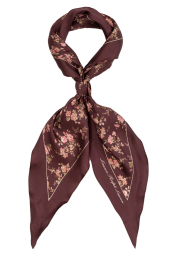 Легкий шелковый шарф Lauren Ralph Lauren 1159863842 (Коричневый One size)