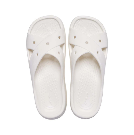 Шлепанцы Crocs CLASSIC STRAP 37-38 (w7 US) 24,5 см Молочный 1159838632