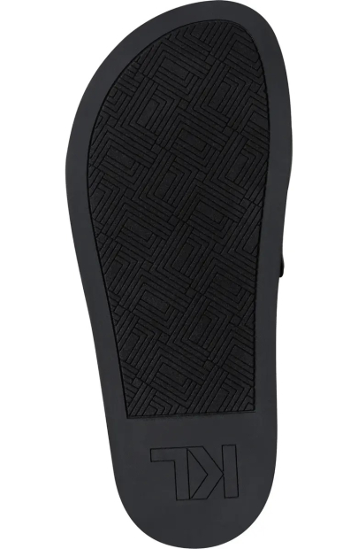 Женские шлепанцы Karl Lagerfeld Paris 38 (7,5 US) 24,7 см Черный/Бежевый 1159845366