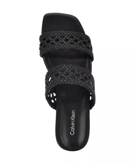 Жіночі сандалі Florency Calvin Klein 37,5 (7 US) 24 см Чорний 1159845346