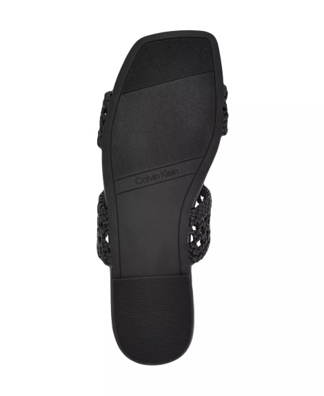 Жіночі сандалі Florency Calvin Klein 37,5 (7 US) 24 см Чорний 1159845346
