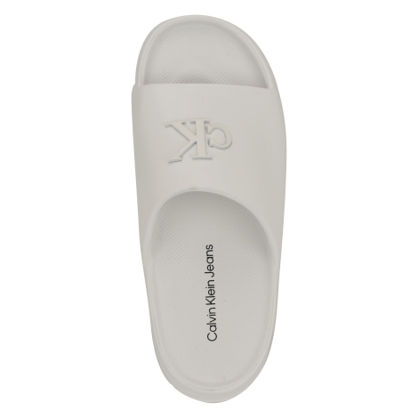 Женские шлепанцы Calvin Klein 39,5 (9 US) 26,5 см Белый 1159848484