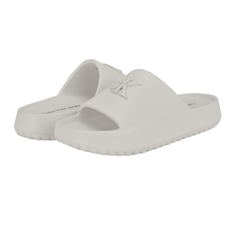 Женские шлепанцы Calvin Klein 39,5 (9 US) 26,5 см Белый 1159848484