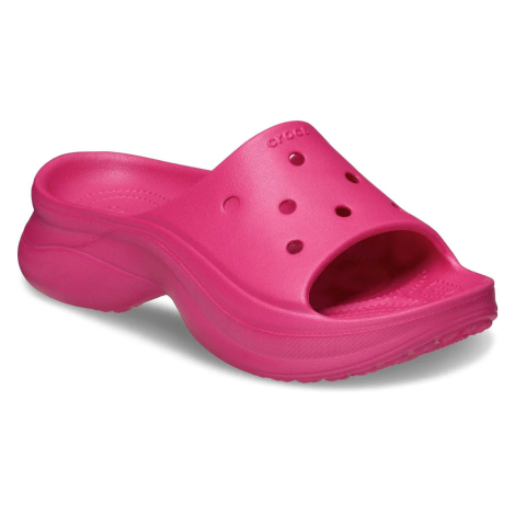 Жіночі шльопанці Bae Slide Crocs на платформі 38-39 (w8 US) 26 см Рожевий 1159850953
