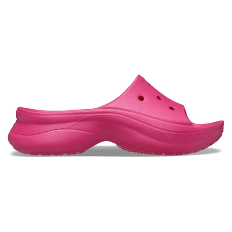 Жіночі шльопанці Bae Slide Crocs на платформі 38-39 (w8 US) 26 см Рожевий 1159850953