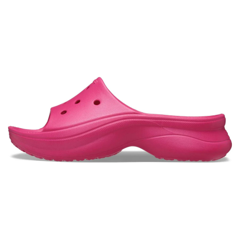 Жіночі шльопанці Bae Slide Crocs на платформі 38-39 (w8 US) 26 см Рожевий 1159850953
