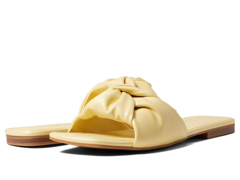 Шльопанці жіночі Calvin Klein з екошкіри 39 (8,5 US) 25,5 см Жовтий 1159852545
