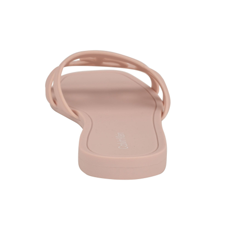 Женские шлепанцы Calvin Klein с логотипом 37,5 (7 US) 24 см Розовый 1159853450