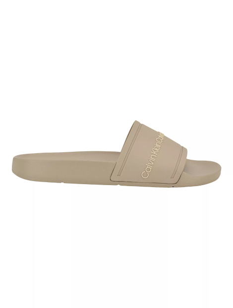 Женские шлепанцы Anyka Calvin Klein 37,5 (7 US) 24,5 см Бежевый 1163224902