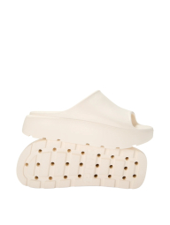 Женские шлепанцы Victorias Secret PINK на платформе 38-39 (7-8 US) 26 см Молочный 1159838917