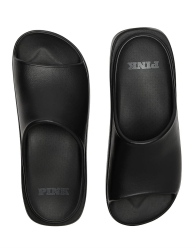 Женские шлепанцы Victorias Secret PINK на платформе 36-37 (5-6 US) 25 см Черный 1159843633