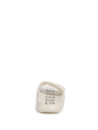 Женские стеганые шлепанцы Guess Pearlin 39,5 (9 US) 26 см Молочный 1159844340