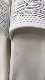 Сланцы New Balance шлепанцы с логотипом 37,5 (7 US) 24,5 см Молочный 1159844637