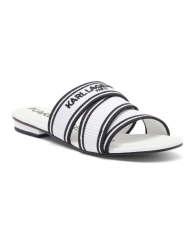 Женские шлепанцы Karl Lagerfeld Paris с логотипом 39 (8,5 US) 25,5 см Белый 1159844842