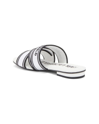 Женские шлепанцы Karl Lagerfeld Paris с логотипом 39 (8,5 US) 25,5 см Белый 1159844842
