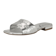 Легкие женские шлепанцы Calvin Klein Traven 37,5 (7,5 US) 24,3 см Серебристый 1159845192