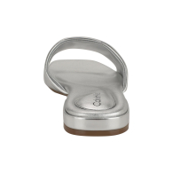 Легкие женские шлепанцы Calvin Klein Traven 37,5 (7,5 US) 24,3 см Серебристый 1159845192