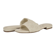 Легкие женские шлепанцы Calvin Klein Traven 37,5 (7 US) 24 см Молочный 1159845357
