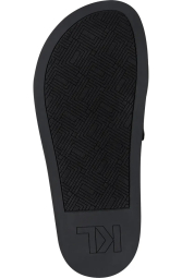 Женские шлепанцы Karl Lagerfeld Paris 38 (7,5 US) 24,7 см Черный/Бежевый 1159845366