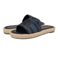 Женские шлепанцы-эспадрильи Tommy Hilfiger 37 (6,5 US) 23,5 см Синий 1159846041