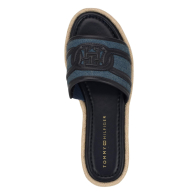 Жіночі шльопанці-еспадрільї Tommy Hilfiger 37,5 (7 US) 24 см Синій 1159846040