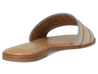 Шлепанцы женские Calvin Klein с логотипом 40 (9,5 US) 26,5 см Бежевый 1159850387