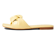 Шлепанцы женские Calvin Klein из экокожи 39 (8,5 US) 25,5 см Желтый 1159852545