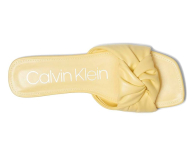 Шльопанці жіночі Calvin Klein з екошкіри 39 (8,5 US) 25,5 см Жовтий 1159852545