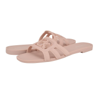 Женские шлепанцы Calvin Klein с логотипом 37,5 (7 US) 24 см Розовый 1159853450